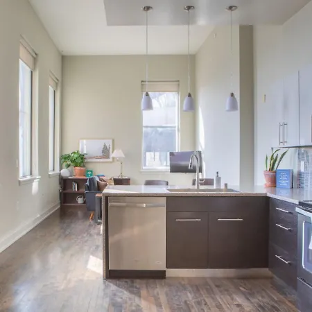 Ferienwohnung Downtown Luxury 1Br Loft